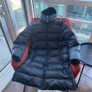 Black Puffer Parka - Like New